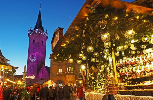 Ganz besondere Atmosphäre: Weihnachtsmarkt im Elsass / Urheber: Gemeinde Obernai, © Gemeinde Obernai